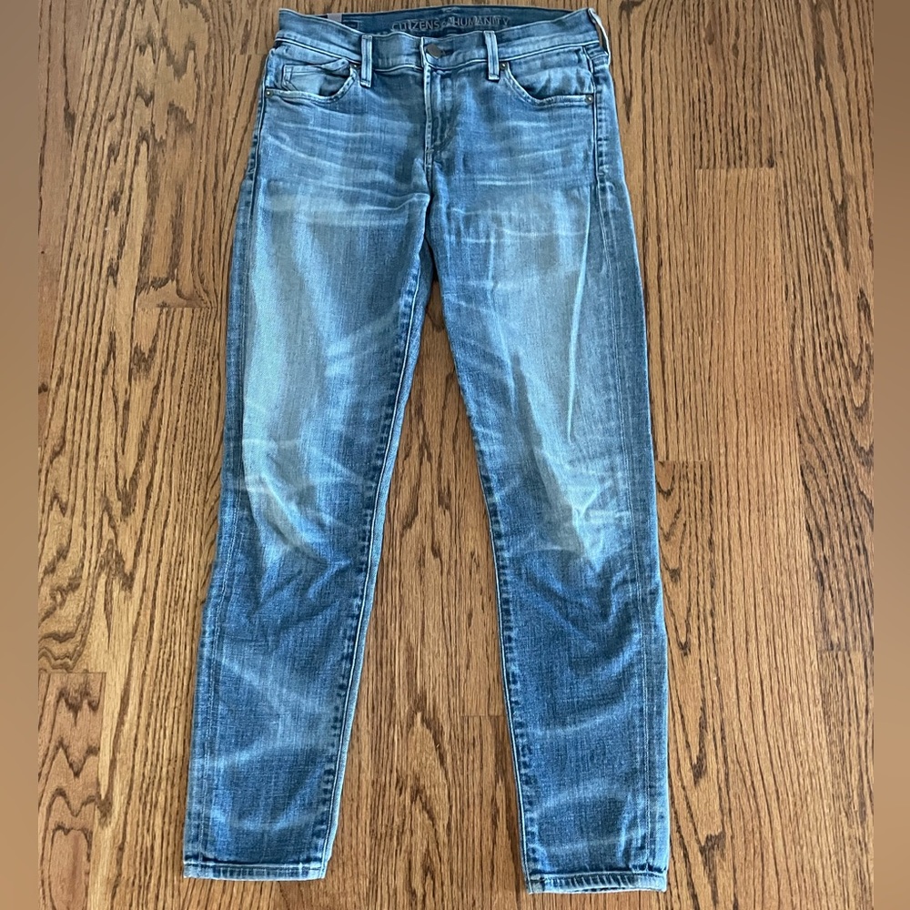 Citizens of Humanity slim straight ankle jeans